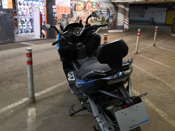 2012 BMW C 650 Sport, голубой, 575000 рублей - вид 6