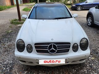 2000 Mercedes-Benz CLK-Класс 230 I (W208) Рестайлинг, белый, 450000 рублей, вид 1