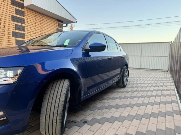 2020 Skoda Octavia III (A7) Рестайлинг, синий - вид 5