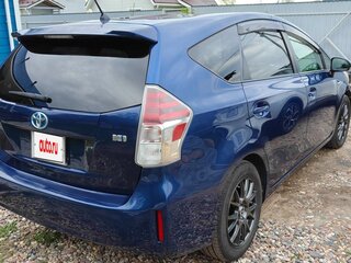 2014 Toyota Prius Alpha I (ZVW40/41) Рестайлинг, синий, 1360000 рублей, вид 4