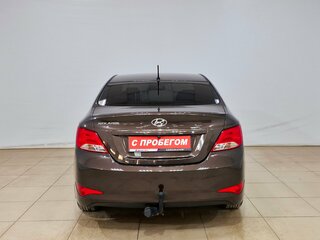 2016 Hyundai Solaris I Рестайлинг, коричневый, 995000 рублей, вид 5