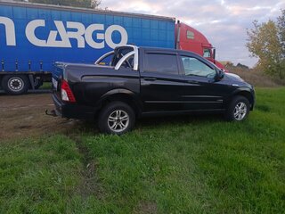 2010 SsangYong Actyon Sports I, чёрный, 560000 рублей, вид 3