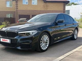 2019 BMW 5 серии 520d xDrive VII (G30/G31/G38), чёрный, 2450000 рублей, вид 1