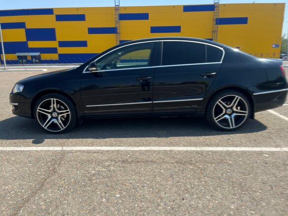 2008 Volkswagen Passat B6, чёрный, 640000 рублей - вид 5