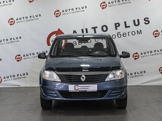 2012 Renault Logan I Рестайлинг, синий, 299000 рублей, вид 3