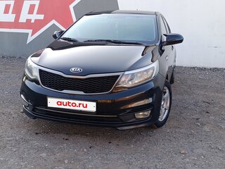 2016 Kia Rio III Рестайлинг, чёрный, 1020000 рублей, вид 1
