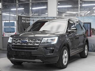 2018 Ford Explorer V Рестайлинг 2, серый, 2699000 рублей, вид 1