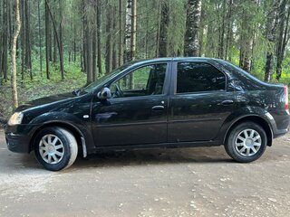 2011 Renault Logan I Рестайлинг, чёрный, 425000 рублей, вид 3