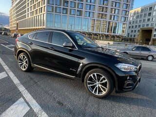 2017 BMW X6 30d II (F16), чёрный, 4200000 рублей, вид 4