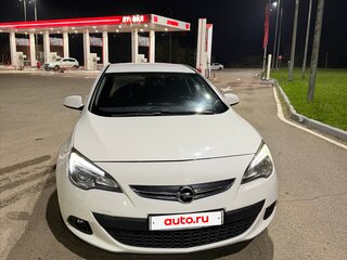 2012 Opel Astra GTC J Рестайлинг, белый, 855000 рублей, вид 3