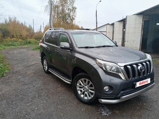 2016 Toyota Land Cruiser Prado 150 Series Рестайлинг 1, серый, 4200000 рублей, вид 2