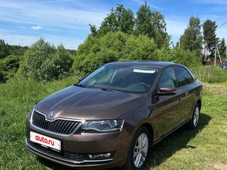 2019 Skoda Rapid I Рестайлинг, коричневый, 1360000 рублей, вид 2