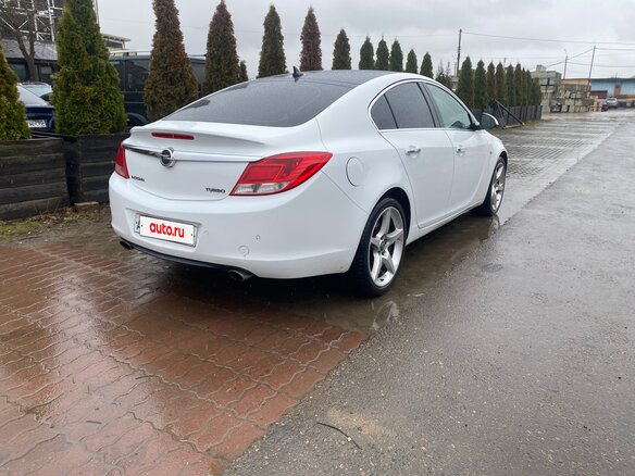 2012 Opel Insignia I, белый - вид 1
