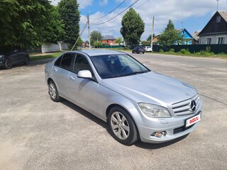 2008 Mercedes-Benz C-Класс 180 Kompressor III (W204), серебристый, 900000 рублей, вид 3