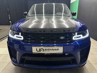 2018 Land Rover Range Rover Sport SVR II Рестайлинг, синий, 8300000 рублей, вид 2