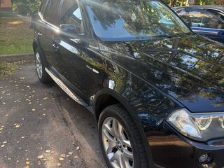2008 BMW X3 25i I (E83) Рестайлинг, чёрный, 1200000 рублей, вид 3