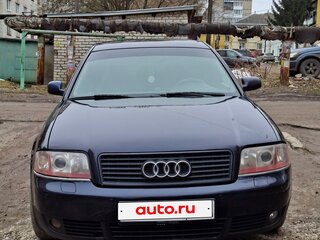 2002 Audi A6 II (C5) Рестайлинг, синий, 500000 рублей, вид 3