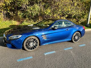 2016 Mercedes-Benz SL-Класс 400 VI (R231) Рестайлинг, синий, 7800000 рублей, вид 1