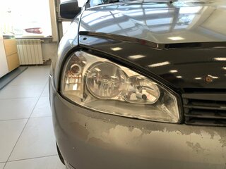 2011 Lada (ВАЗ) Kalina I, серый, 180000 рублей, вид 4
