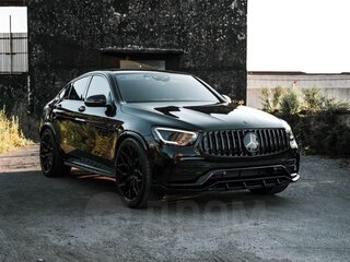 2021 Mercedes-Benz GLC AMG 43 AMG I (X253) Рестайлинг, чёрный, 7500000 рублей, вид 3