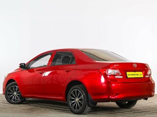 2013 Toyota Corolla X (E140, E150) Рестайлинг, красный, 1429000 рублей, вид 4