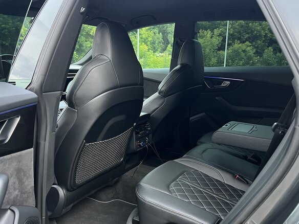2019 Audi Q8 55 TFSI I (4M), серый, 6100000 рублей - вид 27