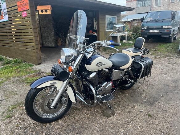 1999 Honda Shadow 400, бежевый, 325000 рублей - вид 5