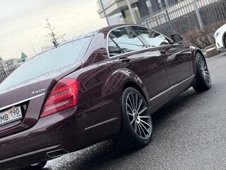 2009 Mercedes-Benz S-Класс 350 V (W221) Рестайлинг, пурпурный, 1500000 рублей, вид 2