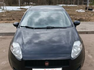 2008 Fiat Punto III Grande Punto, чёрный, 345000 рублей, вид 2