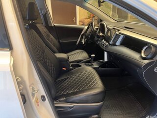2013 Toyota RAV4 IV (XA40), белый, 1650000 рублей, вид 4