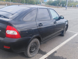 2008 Lada (ВАЗ) Priora I, чёрный, 180000 рублей, вид 4