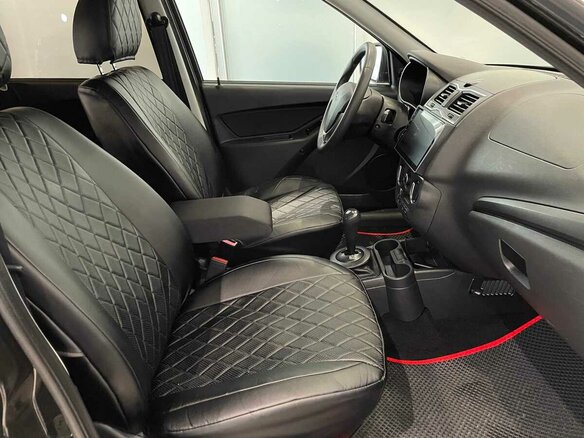 2020 Lada (ВАЗ) Granta I Рестайлинг, чёрный - вид 9