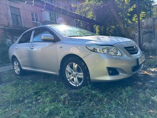 2008 Toyota Corolla AMT X (E140, E150), серебристый, 760000 рублей, вид 2