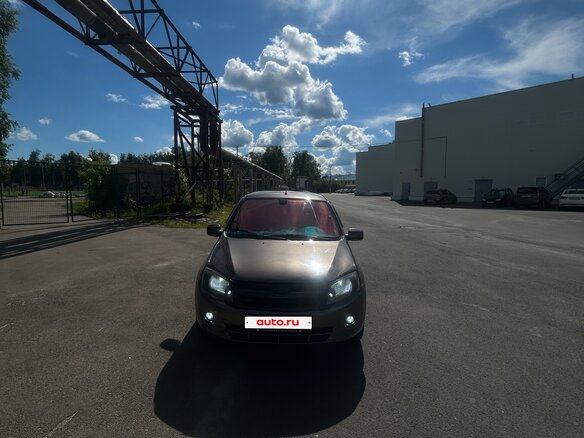 2013 Lada (ВАЗ) Granta I, коричневый, 465000 рублей - вид 2