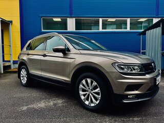 2018 Volkswagen Tiguan II, бежевый, 1950000 рублей, вид 3