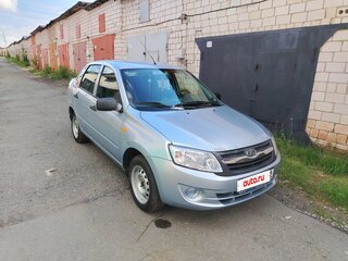 2014 Lada (ВАЗ) Granta I, голубой, 360000 рублей, вид 2