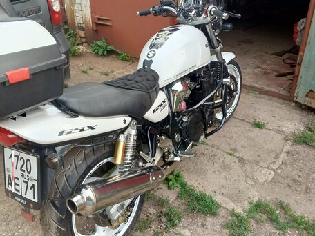1999 Suzuki GSX 1200 Inazuma, белый, 260000 рублей, вид 4