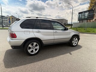 2005 BMW X5 3.0i I (E53) Рестайлинг, серебристый, 1300000 рублей, вид 3