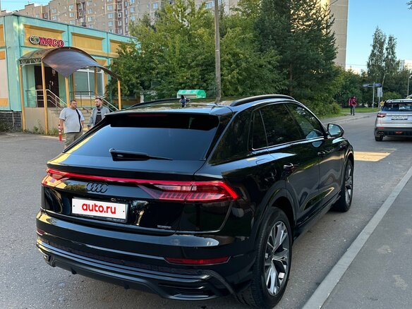 2022 Audi Q8 55 TFSI I (4M), чёрный, 8300000 рублей - вид 9