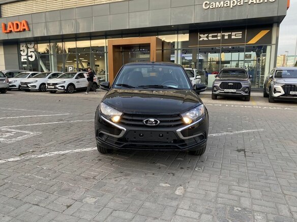 2026 Lada (ВАЗ) Granta I Рестайлинг, чёрный - вид 1