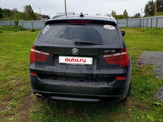 2013 BMW X3 20i xDrive II (F25), чёрный, 1400000 рублей, вид 4