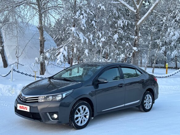 2014 Toyota Corolla XI (E160, E170, E180), серый, 1450000 рублей