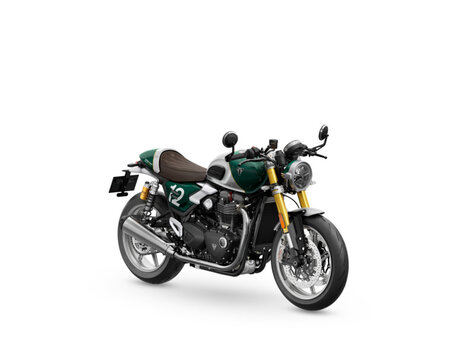 2026 Triumph Speed Twin, зелёный, 2500000 рублей, вид 1