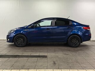 2015 Kia Rio III Рестайлинг, синий, 700000 рублей, вид 3