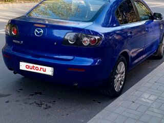 2007 Mazda 3 I (BK) Рестайлинг, синий, 685000 рублей, вид 3