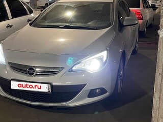 2012 Opel Astra GTC J Рестайлинг, белый, 1300000 рублей, вид 3