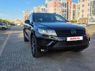 2018 Volkswagen Touareg II Рестайлинг, чёрный, 3150000 рублей, вид 4