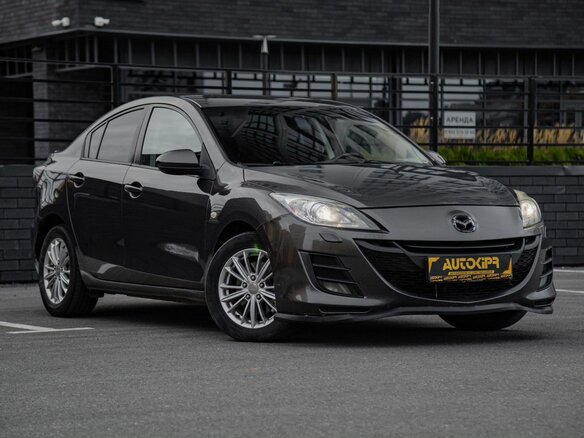 2009 Mazda 3 II (BL), серый, 810000 рублей