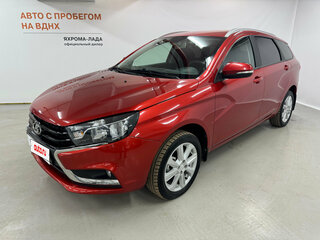 2021 Lada (ВАЗ) Vesta SW I, красный, 1179000 рублей, вид 5