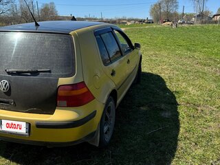 1999 Volkswagen Golf IV, золотистый, 170000 рублей, вид 5